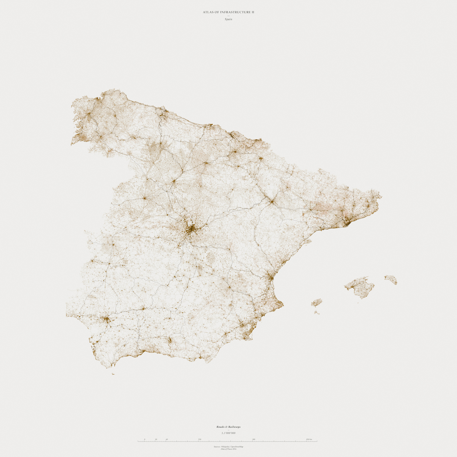 Muriz Djurdjevic and Thomas Paturet, ATLAS OF PLACES. Atlas of Infrastructure I&II. Spain